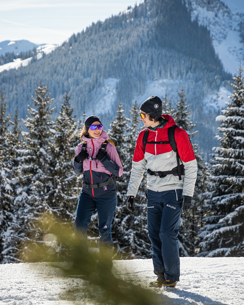 winterwandern in saalbach