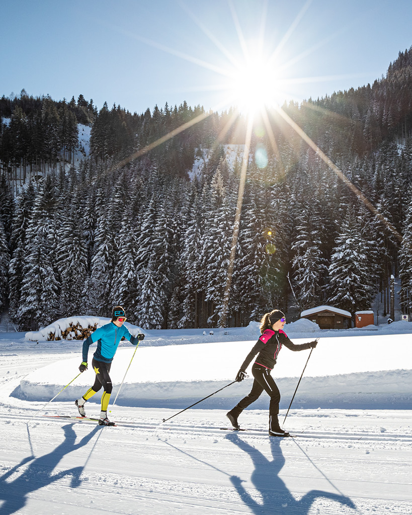 langlaufen in saalbach