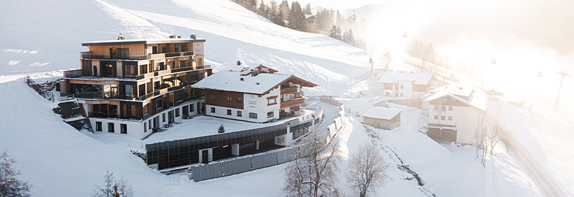 Winter Saalbach Hinterglemm Landhaus Saalbach