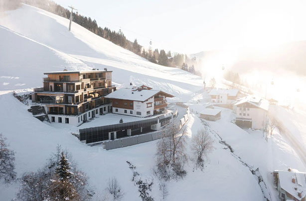 Winter Saalbach Hinterglemm Landhaus Saalbach